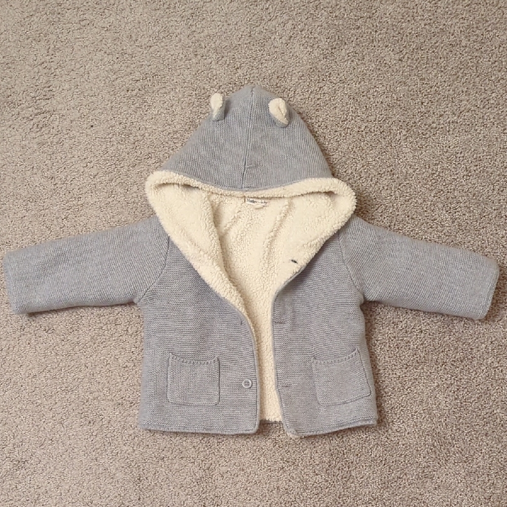 Hatley Baby Cream Sherpa Jacket